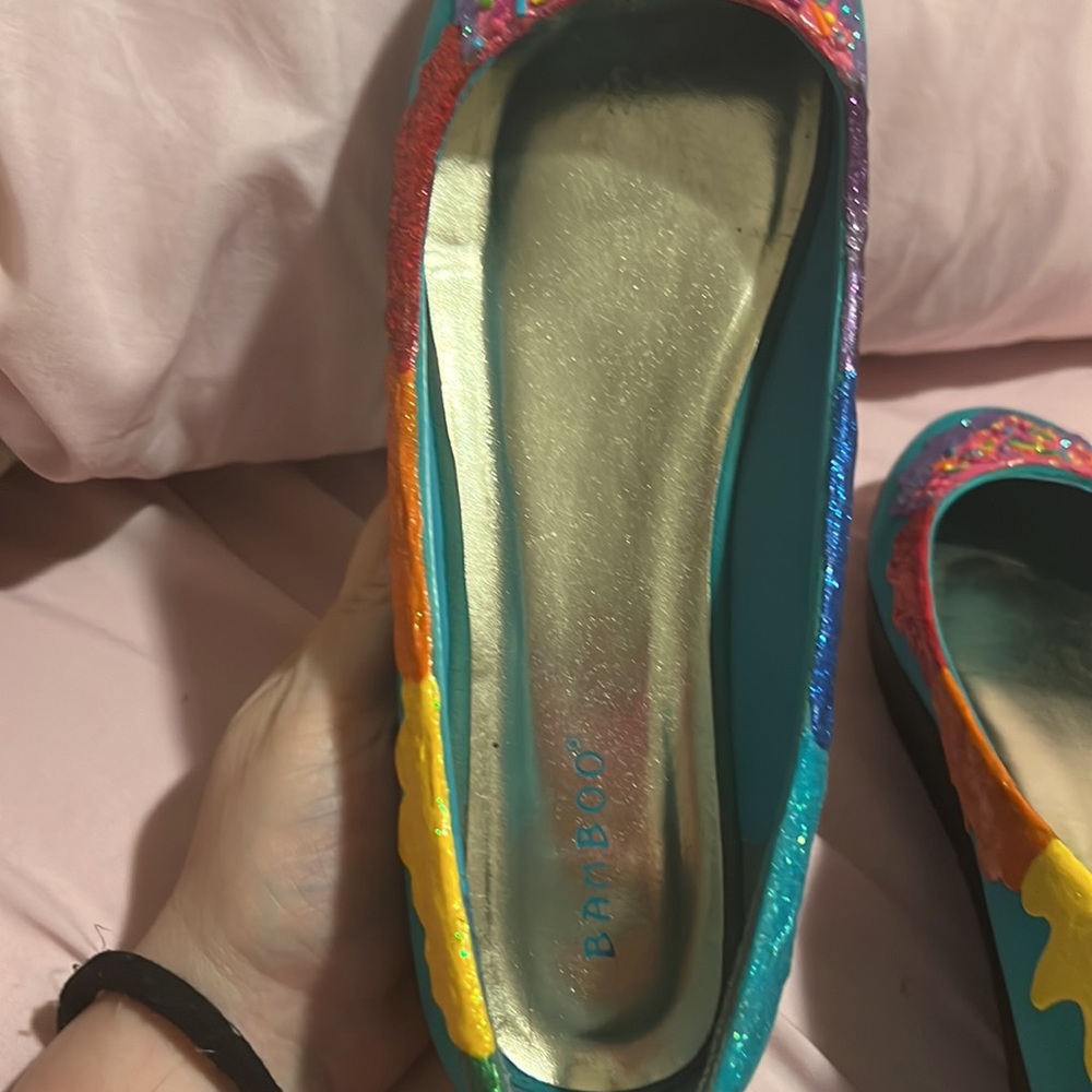 Cute Handmade Candy low wedges - Picture 15 of 16